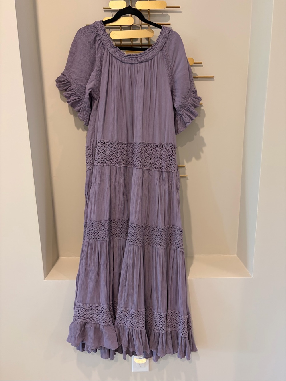 Free People Dream On Maxi- XS Violet Ash - Picture 6 of 6